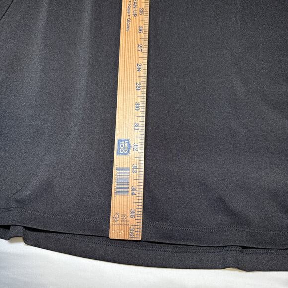 KASPER Black Knit Stretch Long Maxi Skirt SZ 1X Plus Size Office Wear Formal NWT - Picture 13 of 15